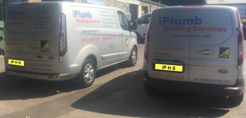 iPlumb Heating Services Vans
